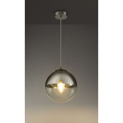 Globo - Kattokruunu johdossa 1xE27/40W/230V halkaisija 30 cm