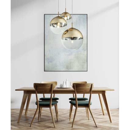 Globo - Kattokruunu johdossa 3xE27/40W/230V halkaisija 51 cm