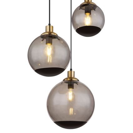 Globo - Kattokruunu johdossa 3xE27/40W/230V