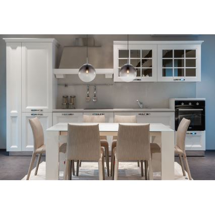 Globo - Kattokruunu johdossa 1xE27/40W/230V halkaisija 20 cm