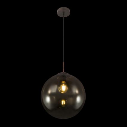 Globo - Kattokruunu johdossa 1xE27/40W/230V halkaisija 30 cm