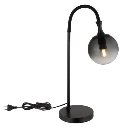 Globo - Pöytävalaisin 1xE27/10W/230V musta
