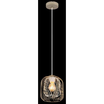Globo - Riippuvalaisin johdolla 1xE27/40W/230V halkaisija 18 cm