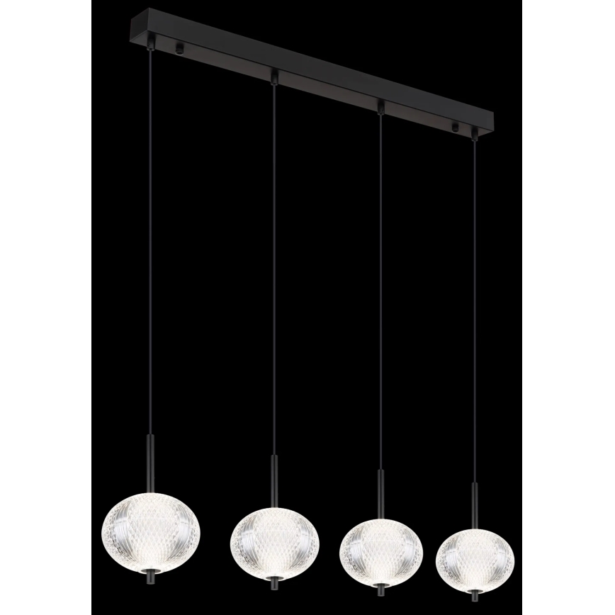 Globo - LED-kattokruunu johdossa 4xLED/5,75W/230V 3000/4500/6500K