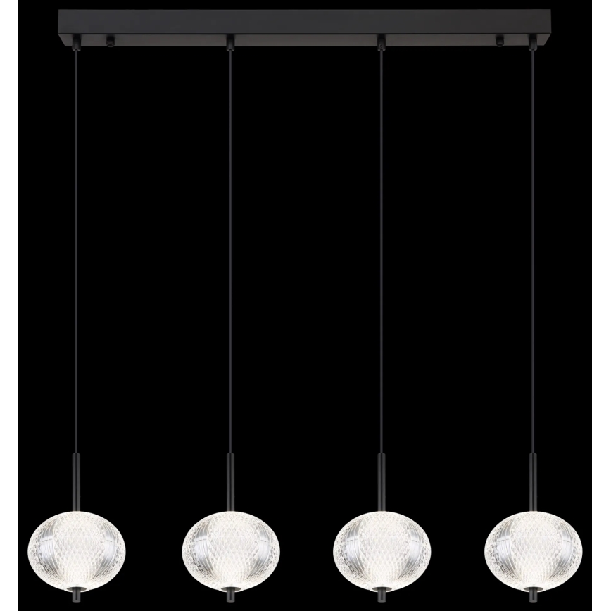 Globo - LED-kattokruunu johdossa 4xLED/5,75W/230V 3000/4500/6500K