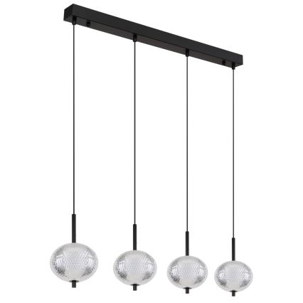 Globo - LED-kattokruunu johdossa 4xLED/5,75W/230V 3000/4500/6500K