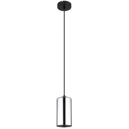 Globo - Kattokruunu johdossa 1xE27/25W/230V halkaisija 11 cm musta