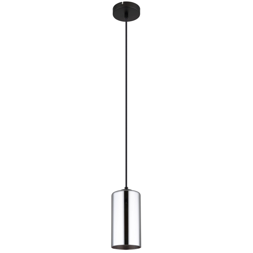 Globo - Kattokruunu johdossa 1xE27/25W/230V halkaisija 11 cm musta