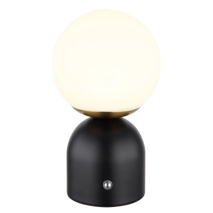 Globo - Himmennettävä LED-kosketuspöytävalaisin LED/2,5W/3,7V 2700/4000/65000K 1800 mAh USB musta