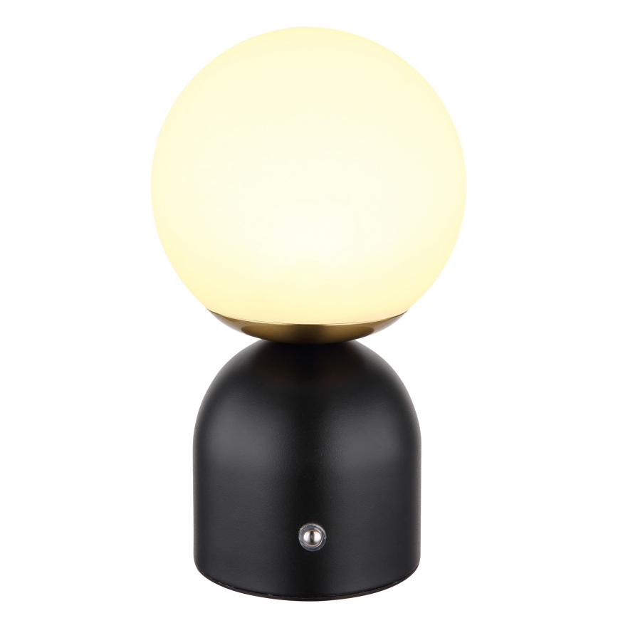Globo - Himmennettävä LED-kosketuspöytävalaisin LED/2,5W/3,7V 2700/4000/65000K 1800 mAh USB musta