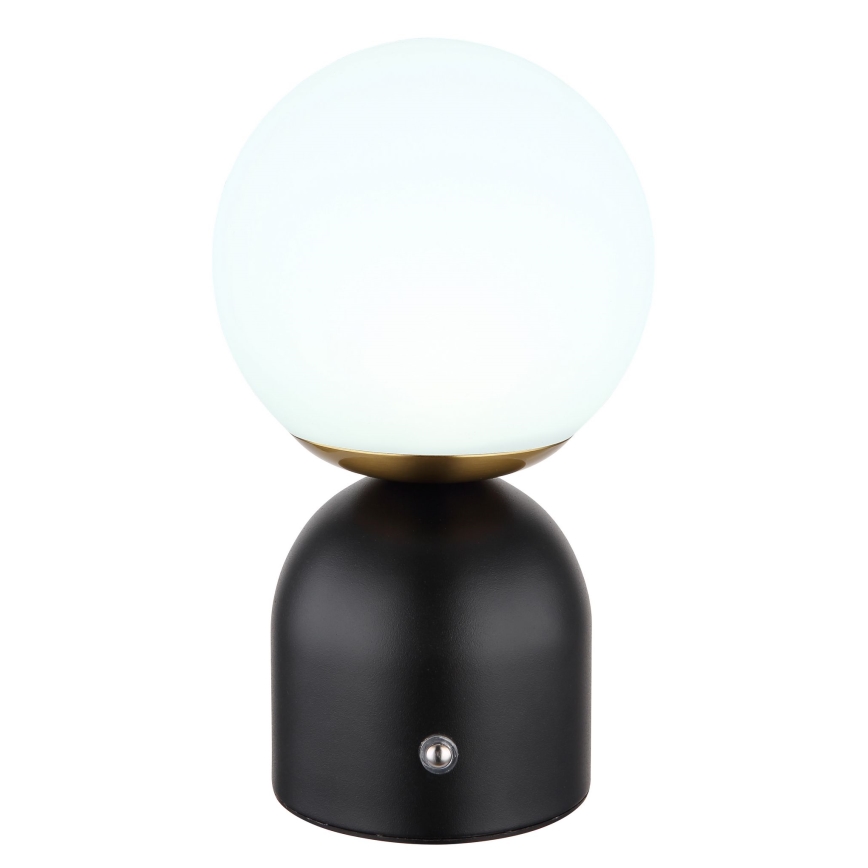 Globo - Himmennettävä LED-kosketuspöytävalaisin LED/2,5W/3,7V 2700/4000/65000K 1800 mAh USB musta
