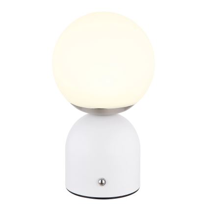 Globo - Himmennettävä LED-kosketuspöytävalaisin LED/2,5W/3,7V 2700/4000/6500K 1800 mAh USB valkoinen
