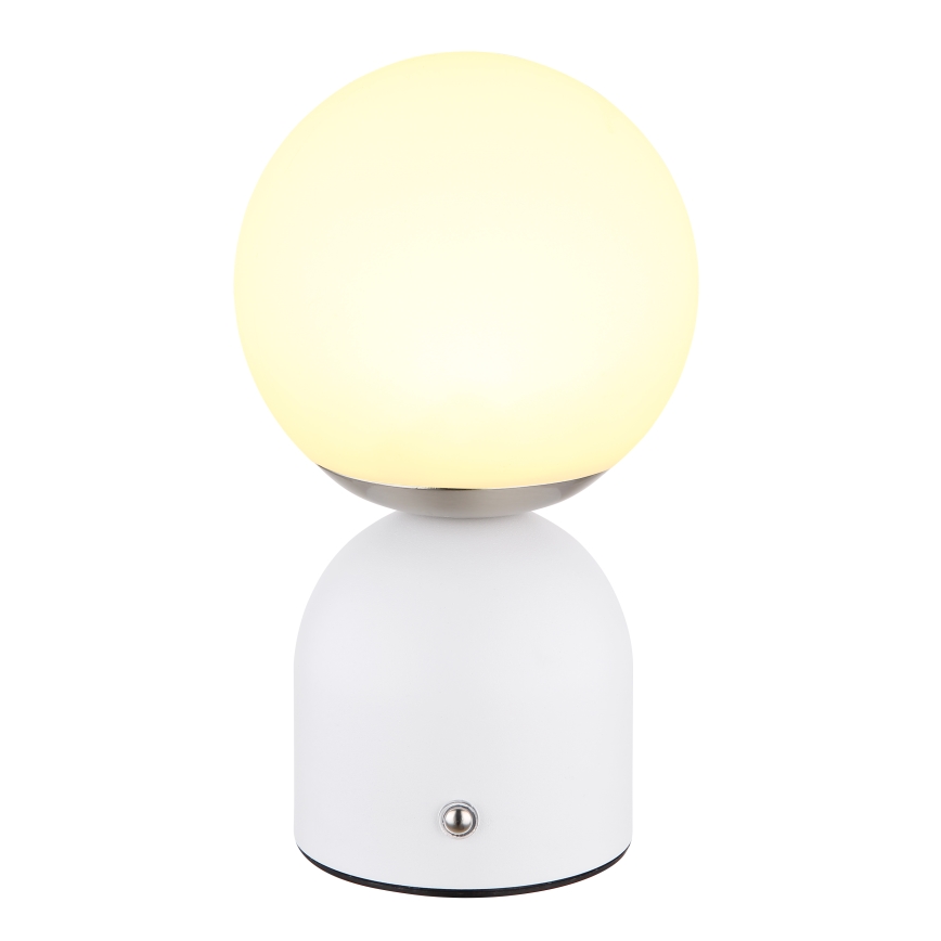 Globo - Himmennettävä LED-kosketuspöytävalaisin LED/2,5W/3,7V 2700/4000/6500K 1800 mAh USB valkoinen