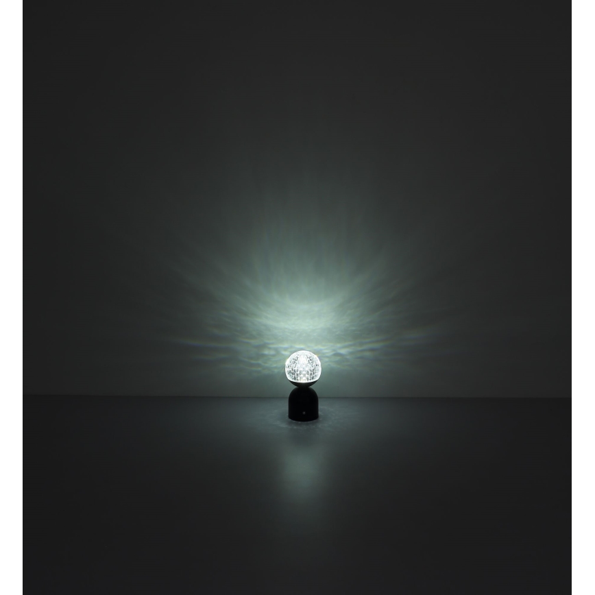 Globo - Himmennettävä LED-kosketuspöytävalaisin LED/2,5W/3,7V 2700/4000/6500K 1800 mAh USB musta