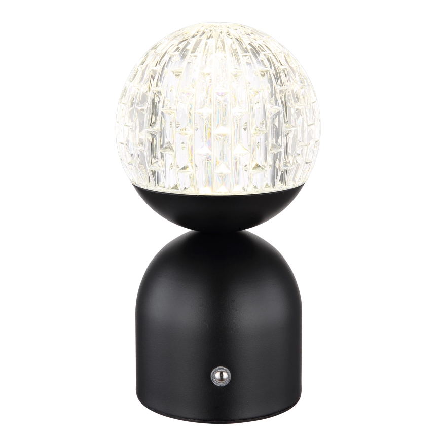 Globo - Himmennettävä LED-kosketuspöytävalaisin LED/2,5W/3,7V 2700/4000/6500K 1800 mAh USB musta