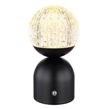Globo - Himmennettävä LED-kosketuspöytävalaisin LED/2,5W/3,7V 2700/4000/6500K 1800 mAh USB musta