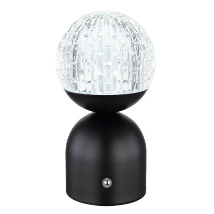 Globo - Himmennettävä LED-kosketuspöytävalaisin LED/2,5W/3,7V 2700/4000/6500K 1800 mAh USB musta