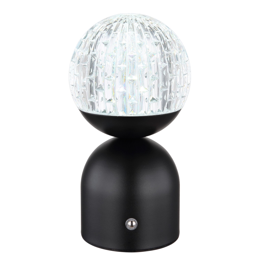 Globo - Himmennettävä LED-kosketuspöytävalaisin LED/2,5W/3,7V 2700/4000/6500K 1800 mAh USB musta