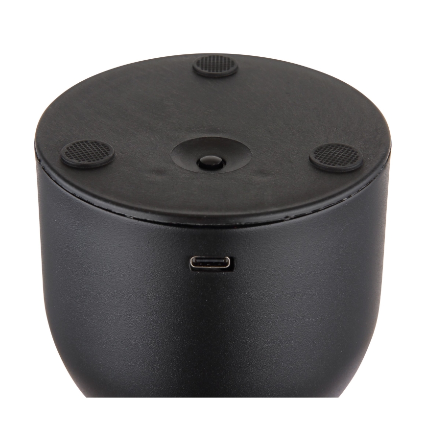 Globo - Himmennettävä LED-kosketuspöytävalaisin LED/2,5W/3,7V 2700/4000/6500K 1800 mAh USB musta