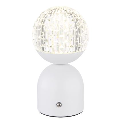 Globo - Himmennettävä LED-kosketuspöytävalaisin LED/2,5W/3,7V 2700/4000/65000K 1800 mAh USB valkoinen