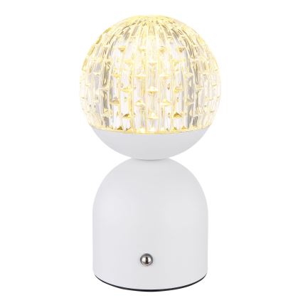 Globo - Himmennettävä LED-kosketuspöytävalaisin LED/2,5W/3,7V 2700/4000/65000K 1800 mAh USB valkoinen