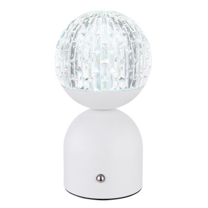 Globo - Himmennettävä LED-kosketuspöytävalaisin LED/2,5W/3,7V 2700/4000/65000K 1800 mAh USB valkoinen