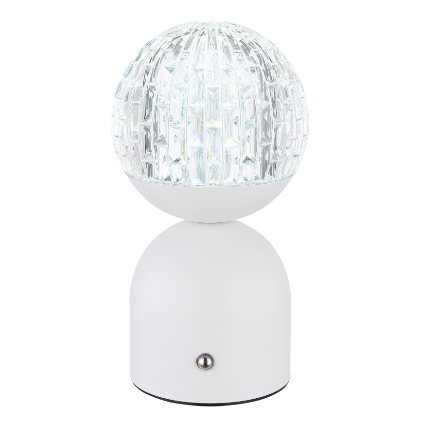 Globo - Himmennettävä LED-kosketuspöytävalaisin LED/2,5W/3,7V 2700/4000/65000K 1800 mAh USB valkoinen