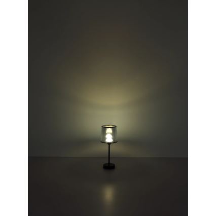 Globo - LED Himmennettävä ladattava kosketuspöytävalaisin LED/2,5W/3,7V 2700/4000/6500K 1800 mAh musta