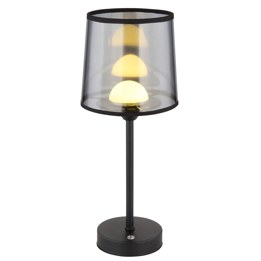 Globo - LED himmennettävä ladattava kosketuspöytävalaisin LED/2,5W/3,7V 2700/4000/6500K 1800 mAh musta