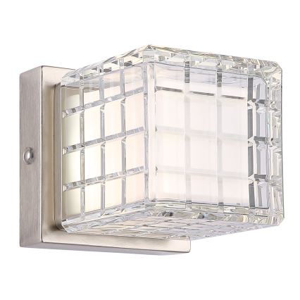 Globo - Himmennettävä LED-kosketuspöytävalaisin LED/2,5W/3,7V 2700K/4000K/6500K 1800 mAh USB mattakromi