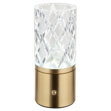 Globo - Himmennettävä LED-kosketuspöytävalaisin LED/2,5W/3,7V 2700K/4000K/6500K 1800 mAh USB kulta