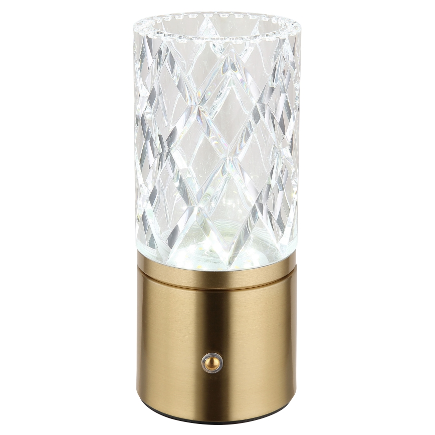 Globo - Himmennettävä LED-kosketuspöytävalaisin LED/2,5W/3,7V 2700K/4000K/6500K 1800 mAh USB kulta