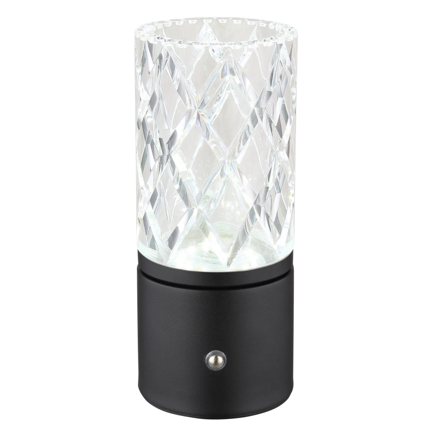 Globo - Himmennettävä LED-kosketuspöytävalaisin LED/2,5W/3,7V 2700K/4000K/6500K 1800 mAh USB musta