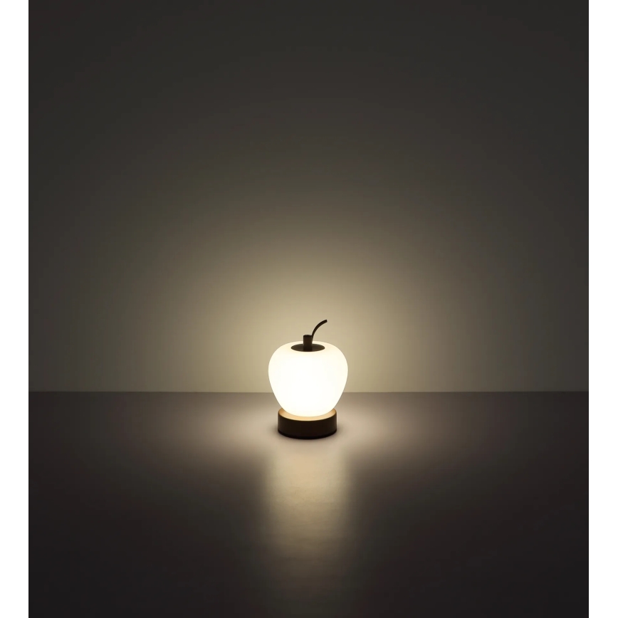Globo - Himmennettävä LED-kosketuspöytävalaisin LED/2W/3,7V 2700K/4000K/6500K 1200 mAh USB ruskea