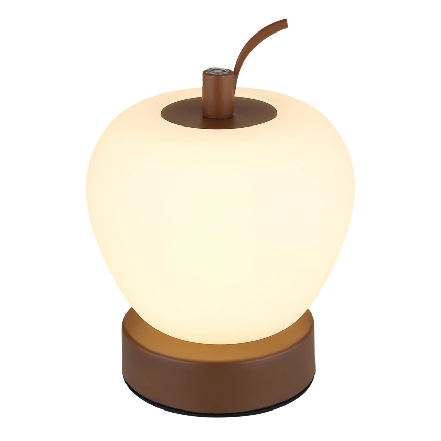 Globo - Himmennettävä LED-kosketuspöytävalaisin LED/2W/3,7V 2700K/4000K/6500K 1200 mAh USB ruskea