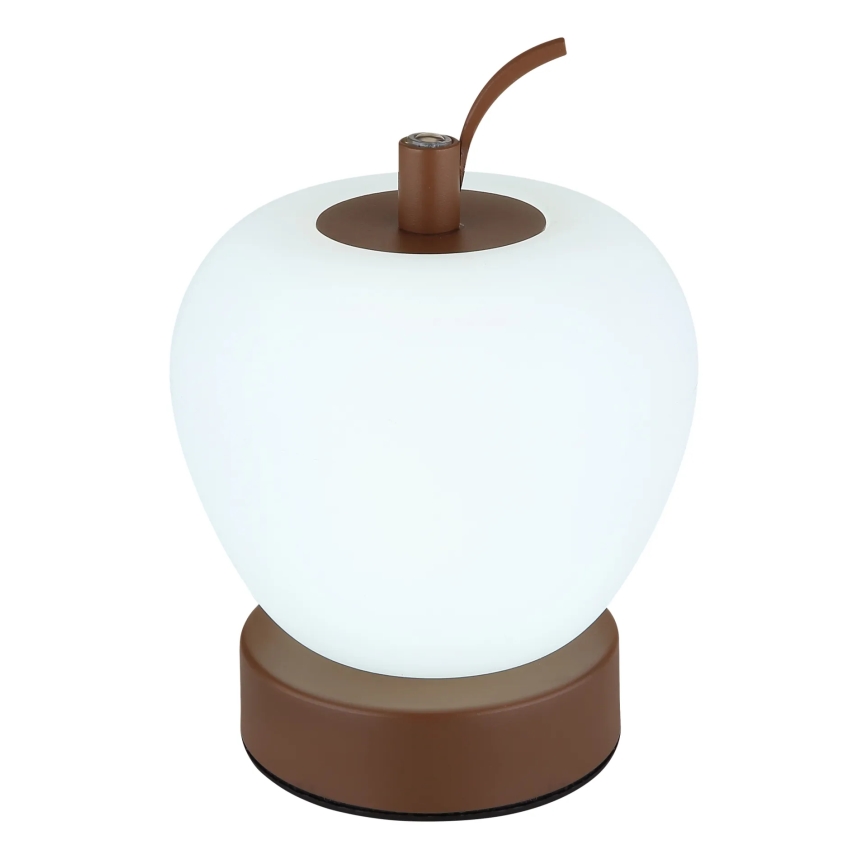 Globo - Himmennettävä LED-kosketuspöytävalaisin LED/2W/3,7V 2700K/4000K/6500K 1200 mAh USB ruskea