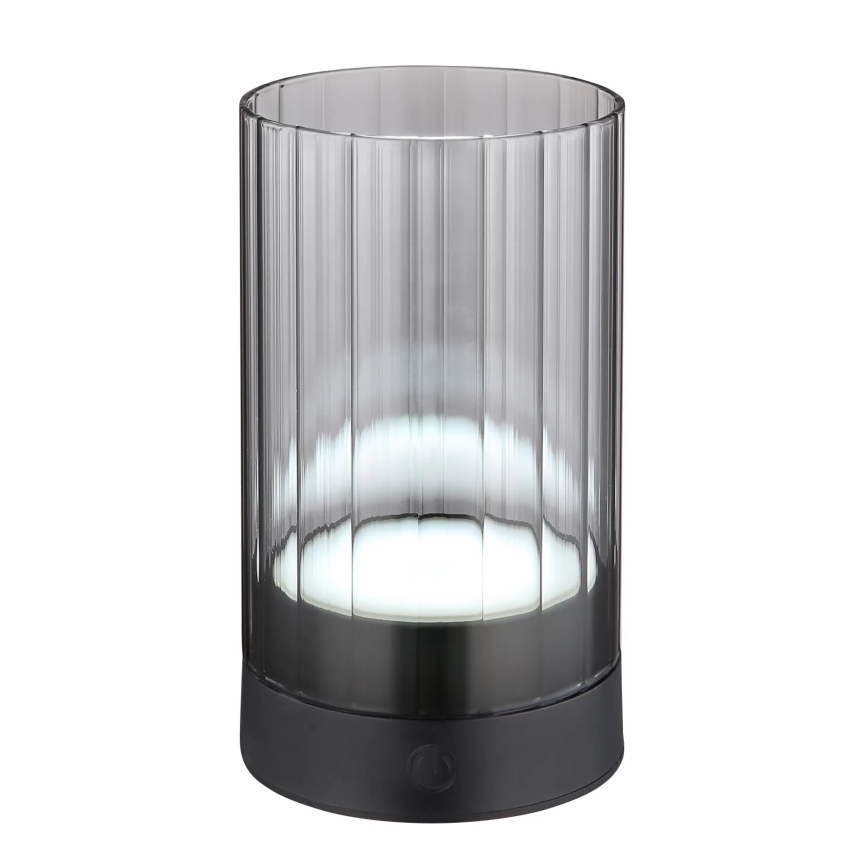 Globo - LED Ulkotila himmennettävä ladattava kosketus pöytävalaisin LED/2W/3,7V 2700/4000/6500K 1200mAh IP44 harmaa