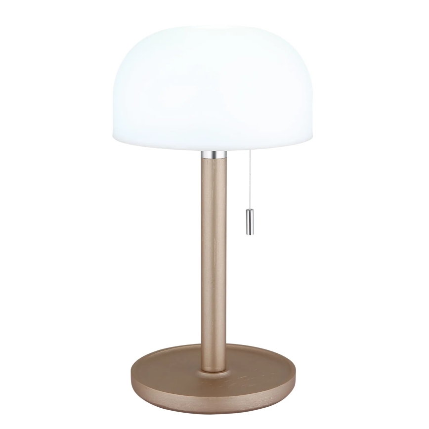 Globo - LED Ladattava pöytävalaisin LED/1,5W/3,7V 3000/4200/6000K 1800mAh ruskea