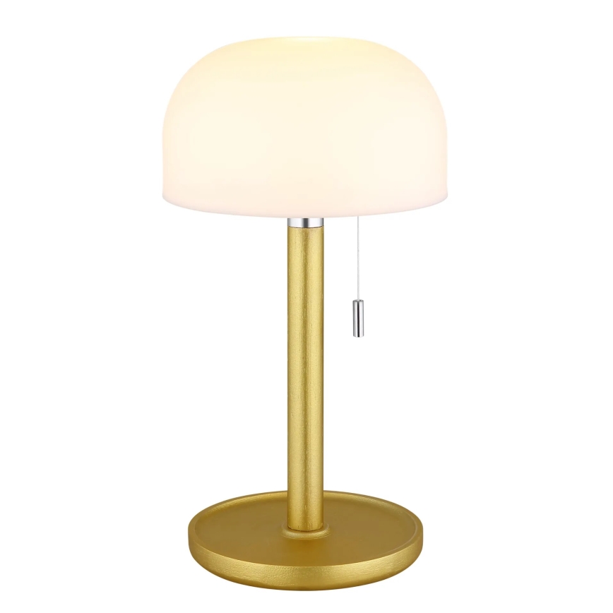 Globo - LED Ladattava pöytävalaisin LED/1,5W/3,7V 3000/4200/6000K 1800mAh messinki