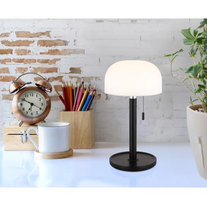 Globo - LED Ladattava pöytävalaisin LED/1,5W/3,7V 3000/4200/6000K 1800mAh musta