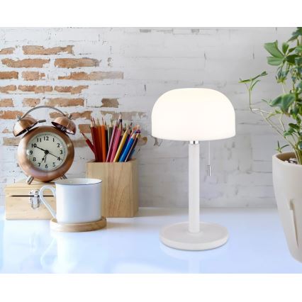 Globo - LED Ladattava pöytävalaisin LED/1,5W/3,7V 3000/4200/6000K 1800mAh valkoinen