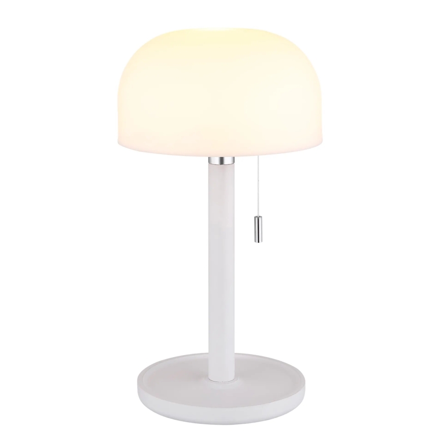 Globo - LED Ladattava pöytävalaisin LED/1,5W/3,7V 3000/4200/6000K 1800mAh valkoinen