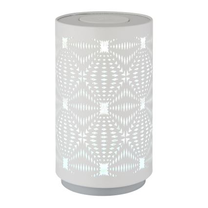 Globo - LED RGB Kosketus ladattava pöytävalaisin LED/1W/5V 500 mAh valkoinen