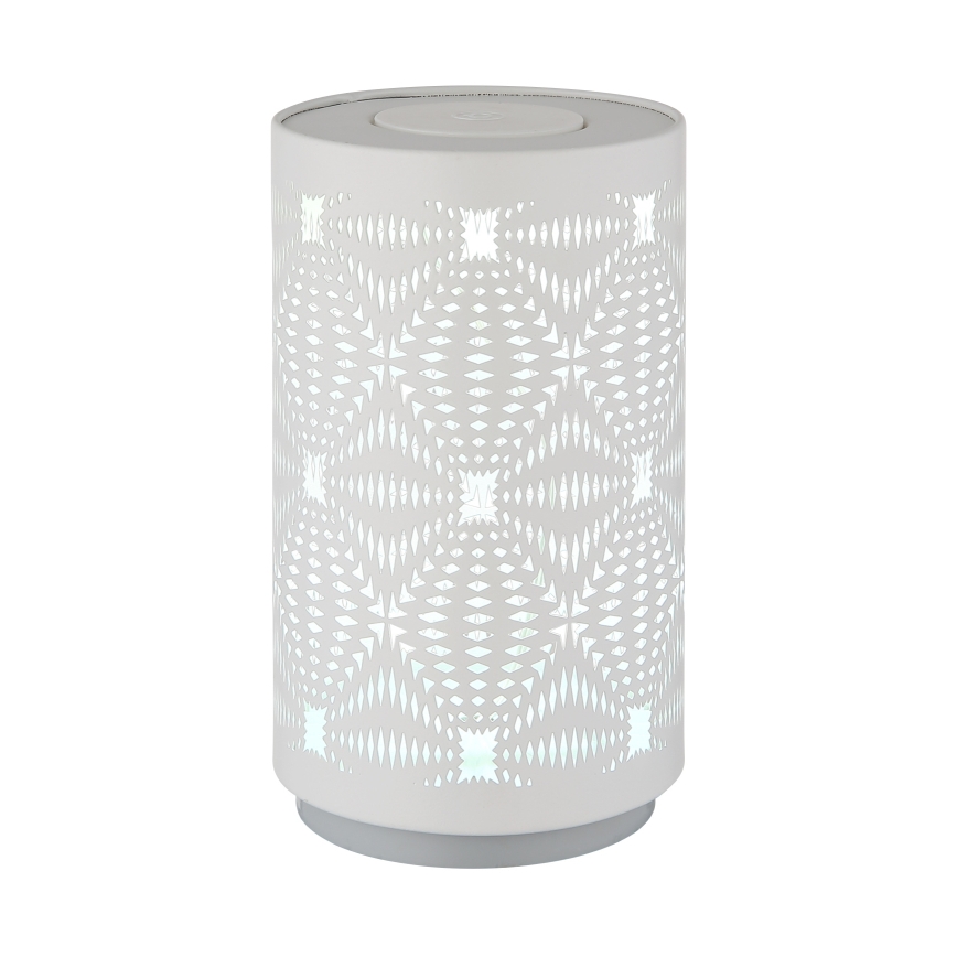 Globo - LED RGB Kosketus ladattava pöytävalaisin LED/1W/5V 500 mAh valkoinen