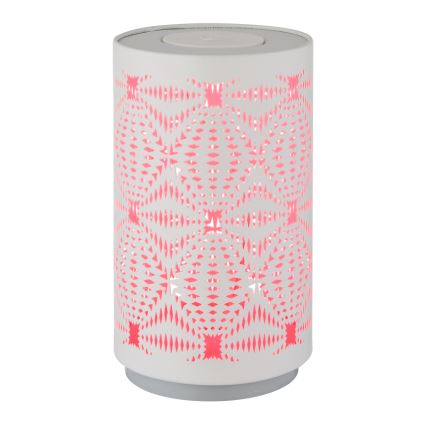Globo - LED RGB Kosketus ladattava pöytävalaisin LED/1W/5V 500 mAh valkoinen