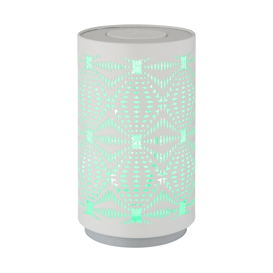 Globo - LED RGB Kosketus ladattava pöytävalaisin LED/1W/5V 500 mAh valkoinen