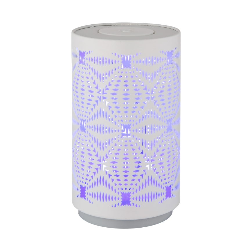 Globo - LED RGB Kosketus ladattava pöytävalaisin LED/1W/5V 500 mAh valkoinen