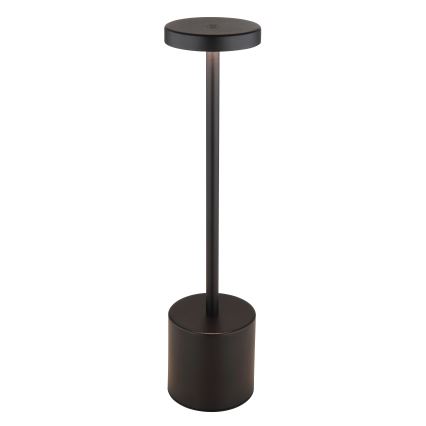 Globo - Himmennettävä LED-kosketuspöytävalaisin LED/1,2W/3,7V 2000K/3500K/7000K 1200 mAh USB musta