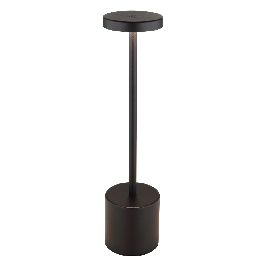 Globo - Himmennettävä LED-kosketuspöytävalaisin LED/1,2W/3,7V 2000K/3500K/7000K 1200 mAh USB musta