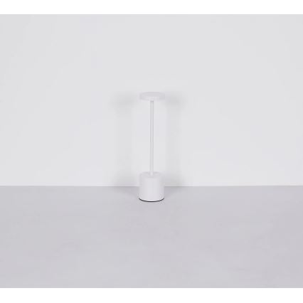 Globo - Himmennettävä LED-kosketuspöytävalaisin LED/1,2W/3,7V 2000K/3500K/7000K 1200 mAh USB valkoinen